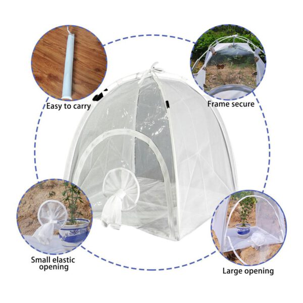Mini-Greenhouse-Transparent-Window-Plant-Insulation-Shed-Insect-proof-Tent-Insect-Cage-For-backyard