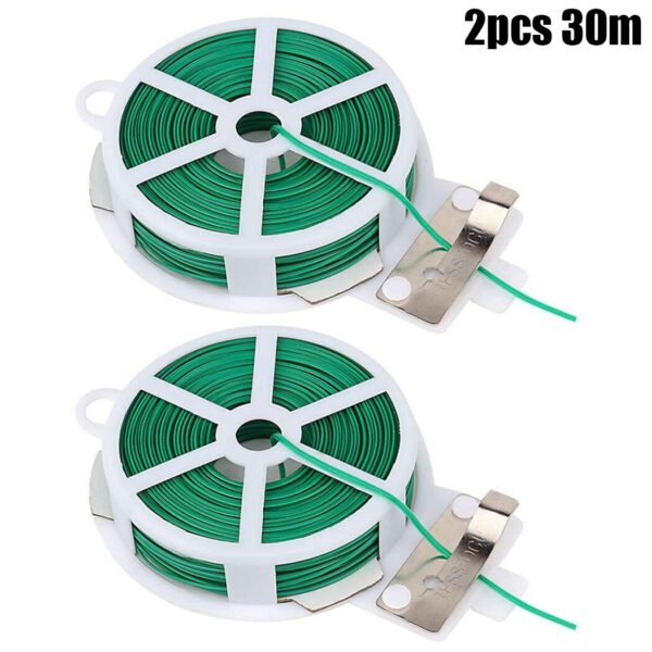 2pcs/set 20M/30M Garden Twist Tie Wire Cable
