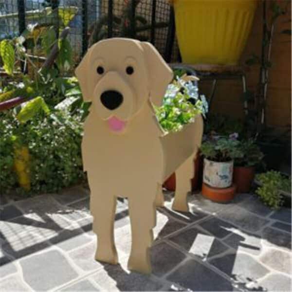 Eco-friendly Flower Pot Cartoon Dog