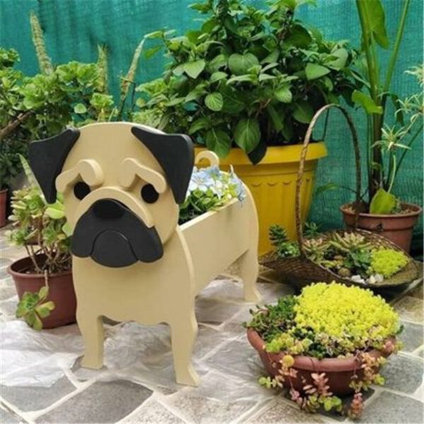Eco-friendly Flower Pot Cartoon Dog