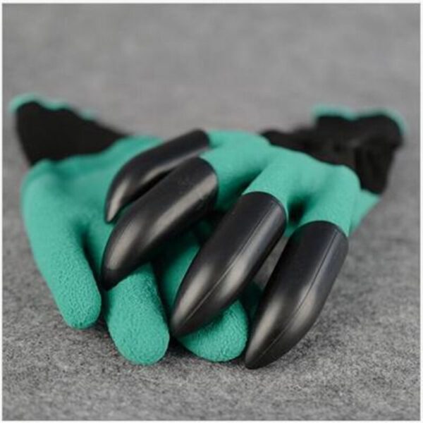 Garden Gloves With Fingertips Claws Quick Easy to Dig