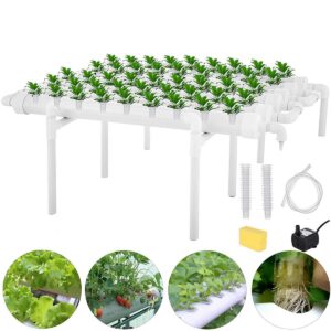 36/54 Holes Hydroponic Piping Site Grow Kit Deep Water