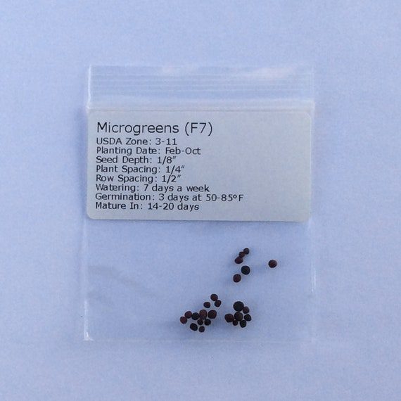 Microgreens Organic Seeds