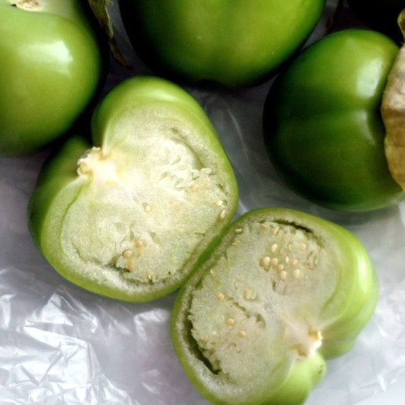 Green Tomatillo Organic Seeds