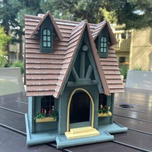 Handmade Wood Country House For Birds