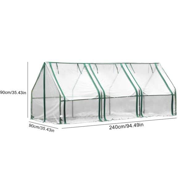 Waterproof Reinforced Mini Cloche Greenhouse