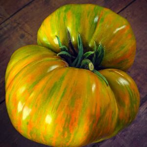 Green Berkeley Tie-Dye Tomato Seeds | Organic